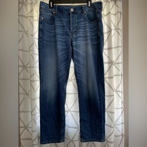 AMERICAN EAGLE women’s Tomgirl fit high rise 5 button jeans size 14 regular